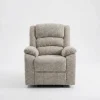 Arlington Premium Ortho-Comfort Sand Fabric Recliner Sofa Range