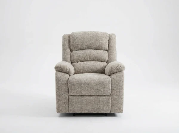 Arlington Premium Ortho-Comfort Sand Fabric Recliner Sofa Range