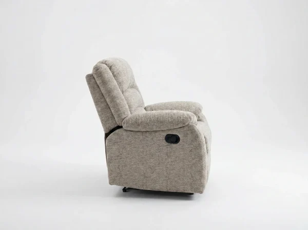 Arlington Premium Ortho-Comfort Sand Fabric Recliner Sofa Range