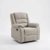 Arlington Premium Ortho-Comfort Sand Fabric Recliner Sofa Range