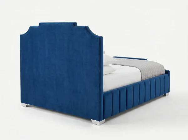 Gucci Premium Art Deco Velvet Bed Frame