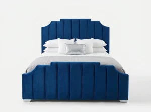 Gucci Premium Art Deco Velvet Bed Frame