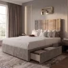 Kensington Premium Block-Panelled Storage Bed Frame