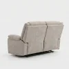 Arlington Premium Ortho-Comfort Sand Fabric Recliner Sofa Range