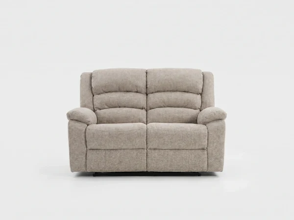 Arlington Premium Ortho-Comfort Sand Fabric Recliner Sofa Range