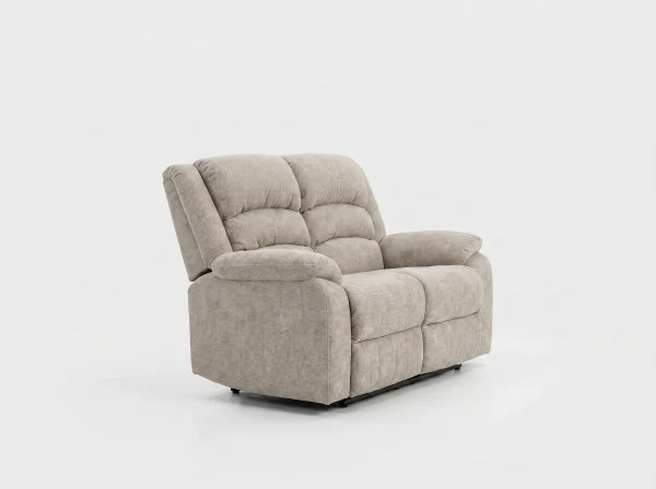 Arlington Premium Ortho-Comfort Sand Fabric Recliner Sofa Range