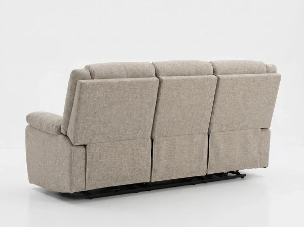 Arlington Premium Ortho-Comfort Sand Fabric Recliner Sofa Range