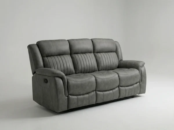 Kingston Luxury Air Leather Recliner Sofa Range