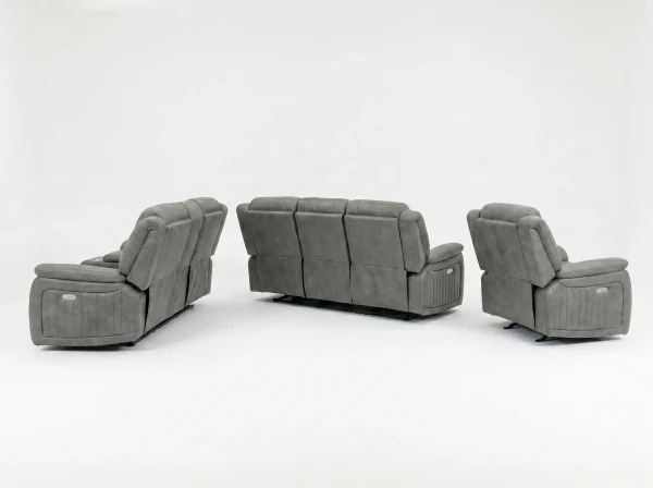 Kingston Luxury Air Leather Recliner Sofa Range