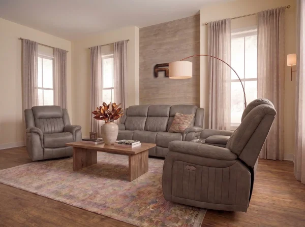 Kingston Luxury Air Leather Recliner Sofa Range
