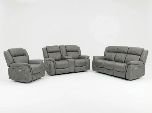 Kingston Luxury Air Leather Recliner Sofa Range