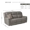 Kingston Luxury Air Leather Recliner Sofa Range