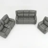 Kingston Luxury Air Leather Recliner Sofa Range