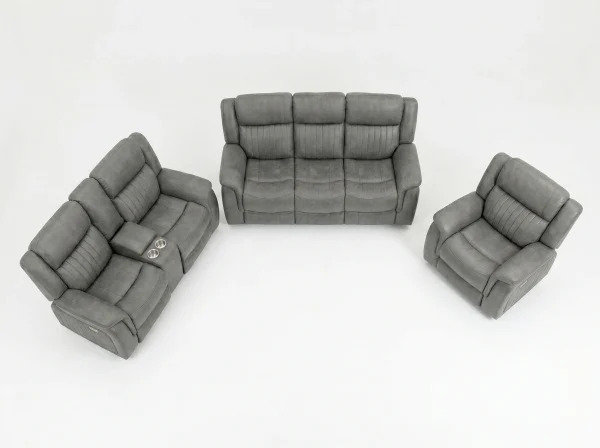 Kingston Luxury Air Leather Recliner Sofa Range