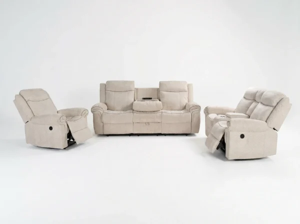 Kingston Smart Electric Recliner Sofa Range (with Storage & Tech Console)