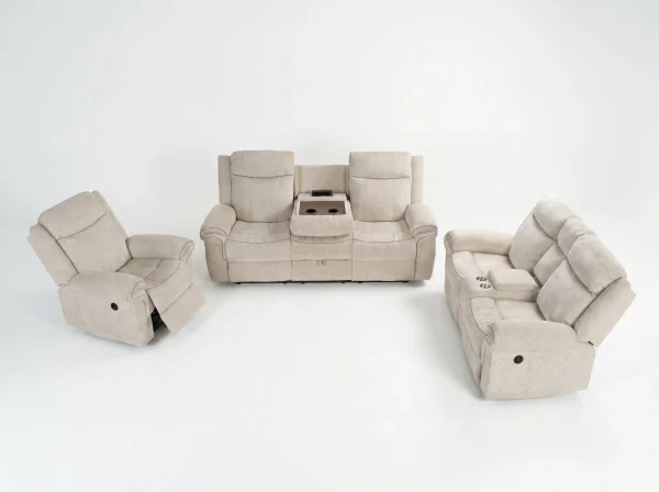 Kingston Smart Electric Recliner Sofa Range (with Storage & Tech Console)