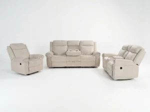 Kingston Smart Electric Recliner Sofa Range (with Storage & Tech Console)
