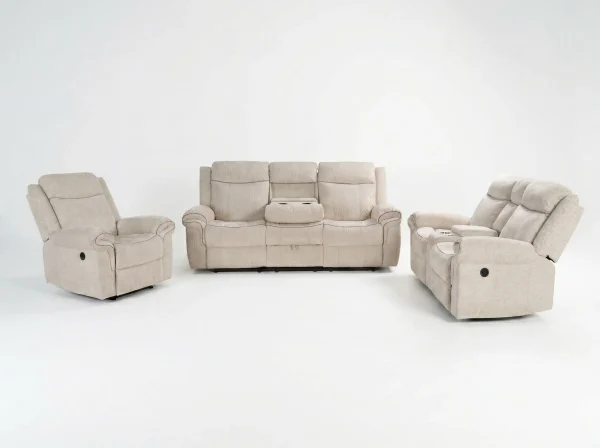 Kingston Smart Electric Recliner Sofa Range (with Storage & Tech Console)