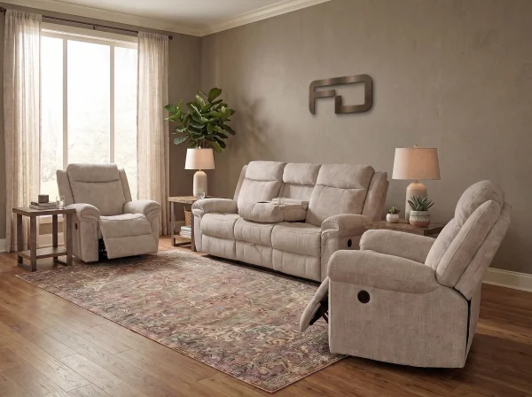 Kingston Smart Electric Recliner Sofa Range (with Storage & Tech Console)