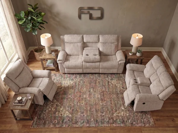Kingston Smart Electric Recliner Sofa Range (with Storage & Tech Console)