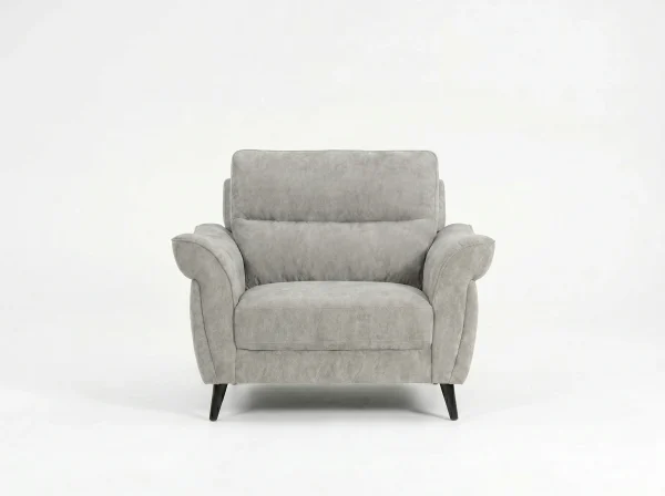 Malvern Premium High-Back Grey Fabric Sofa Range