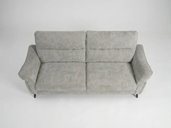 Malvern Premium High-Back Grey Fabric Sofa Range