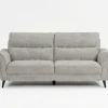 Malvern Premium High-Back Grey Fabric Sofa Range