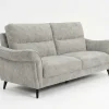 Malvern Premium High-Back Grey Fabric Sofa Range