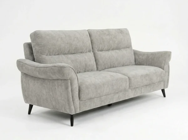 Malvern Premium High-Back Grey Fabric Sofa Range