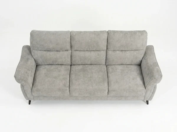 Malvern Premium High-Back Grey Fabric Sofa Range