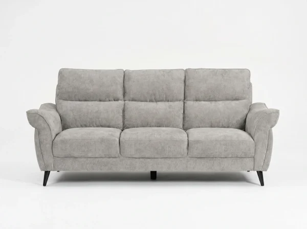 Malvern Premium High-Back Grey Fabric Sofa Range