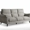 Malvern Premium High-Back Grey Fabric Sofa Range