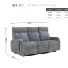 Mendoza Zero Gravity Fabric Reclining Sofa Suite