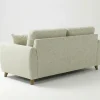 Sloane Mid-Century Woven Fabric Sofa Range (Oatmeal & Ochre)