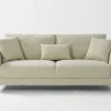 Sloane Mid-Century Woven Fabric Sofa Range (Oatmeal & Ochre)