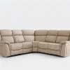 Stanley Premium Fabric Reclining Corner Sofa
