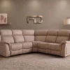 Stanley Premium Fabric Reclining Corner Sofa