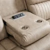 Stanley Premium Fabric Reclining Corner Sofa