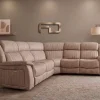 Stanley Premium Fabric Reclining Corner Sofa