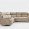 Stanley Premium Fabric Reclining Corner Sofa