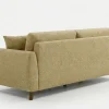 Sloane Mid-Century Woven Fabric Sofa Range (Oatmeal & Ochre)