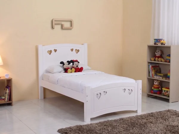 Sweetheart White Pine 3ft Single Children's Bed Frame